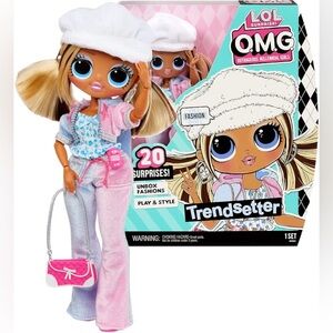 NIB - L.O.L Surprise OMG ‘Trendsetter’ Doll w/ 20 Surprises